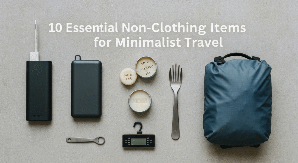10 Best ‘Non-Clothing’ Items for a Minimalist Traveler