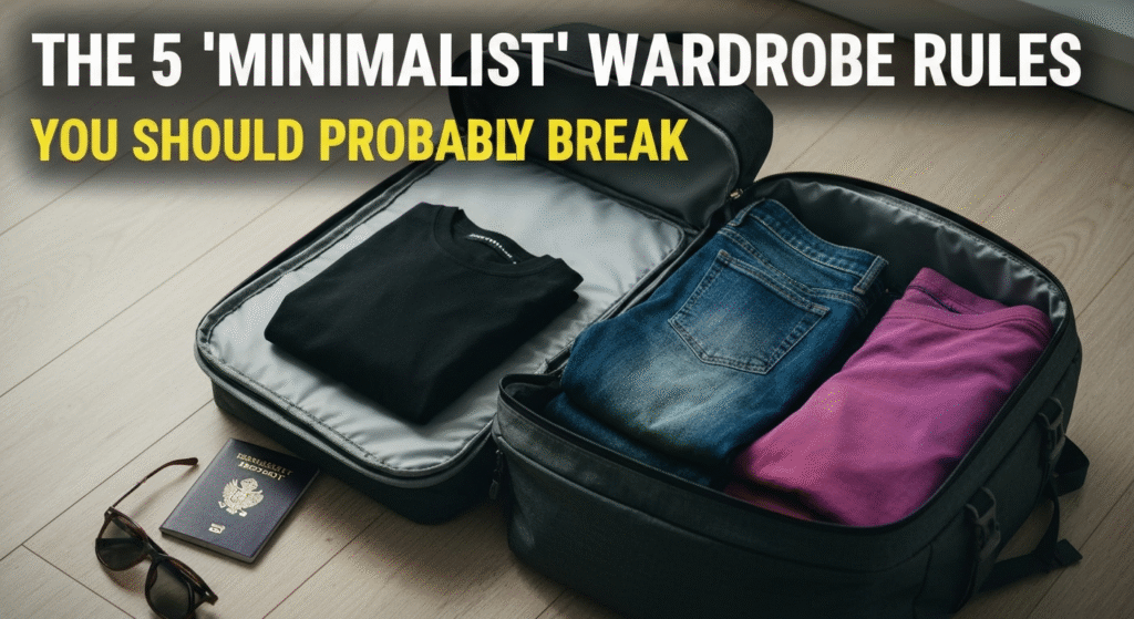 The 5 ‘Minimalist’ Wardrobe Rules You Should Probably Break