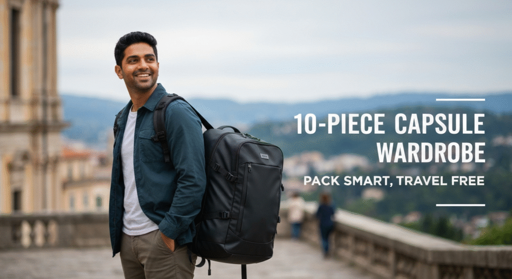 How to Build a 10-Piece Travel Capsule Wardrobe (For Any Trip)