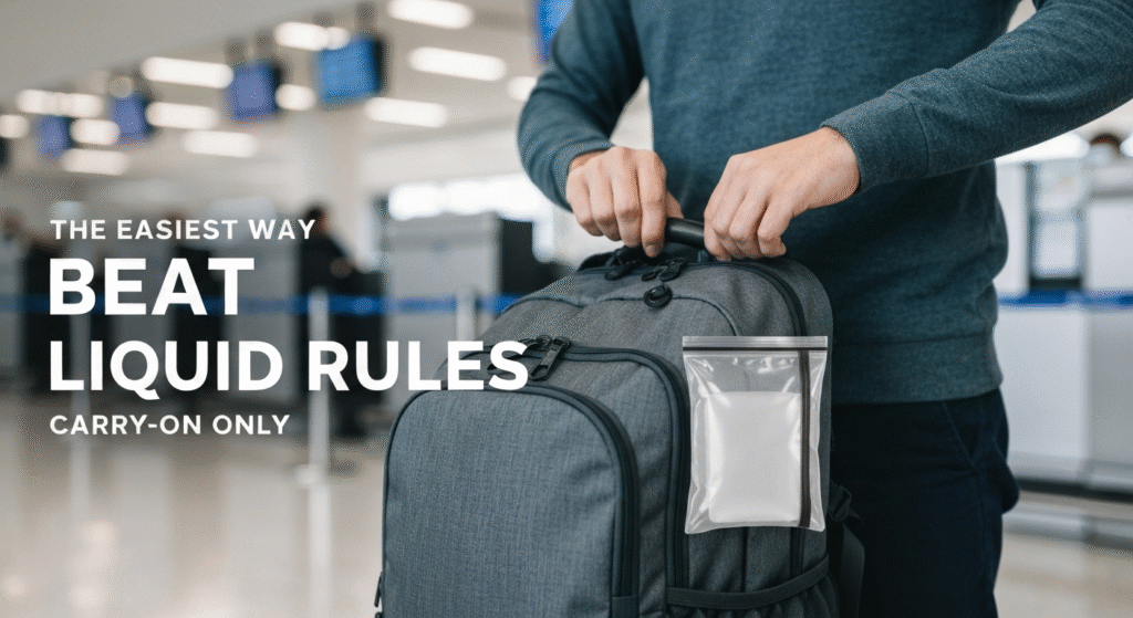 Easiest Way to Beat Carry-On Liquid Restrictions (100ml Rule)