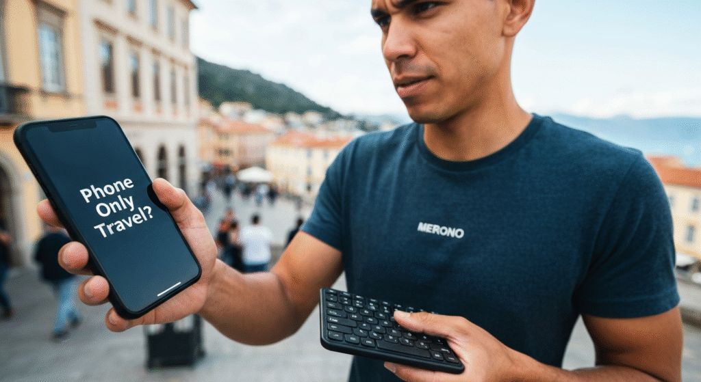 Can You Realistically Travel Using Only Your Smartphone as Your Computer?