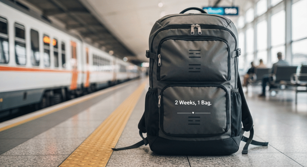 A Step-by-Step Guide to Packing a 40L Carry-On for Two Weeks